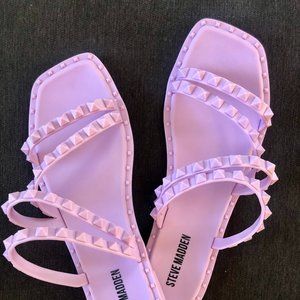 Steve Madden Jelly Sandals - Lavender Size 7